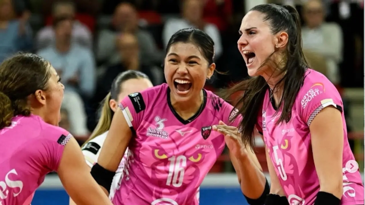 Beam Pimpichaya Keeps Hot Streak! Named Best Team Member of Week 25 in French League, 4th Time This Season