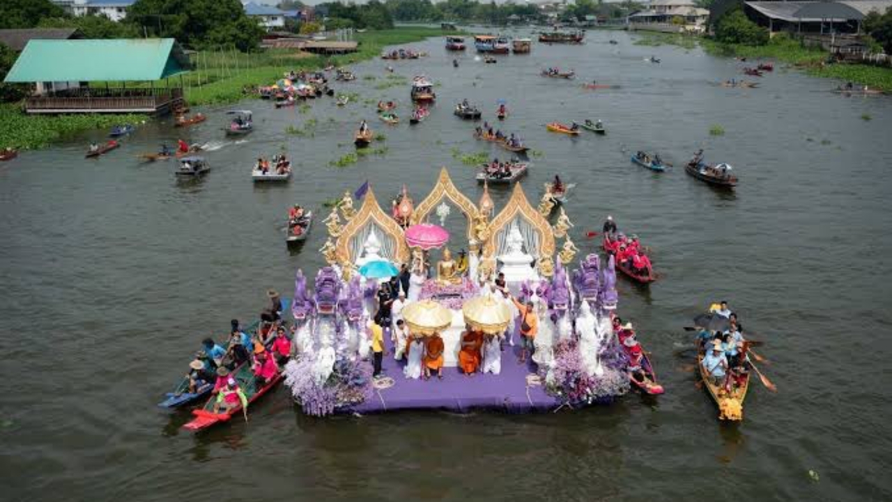 ถกงานวัดไร่ขิงเดือด ยอมให้มีขบวนแห่หลวงพ่อ ประมูลร้านค้ารายได้ 48 ล้าน