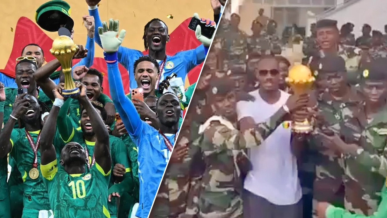 Senegal Hands Over African Cup of Nations 2025 Trophy to Military After Being Ordered to Return It (Video)