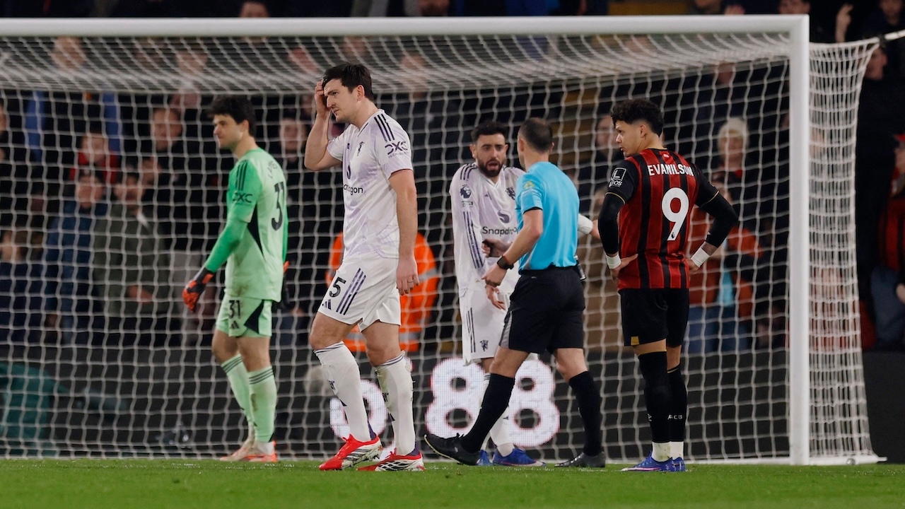 Manchester United Reduced to 10 Men as Bournemouth Rally to Draw in Premier League Clash