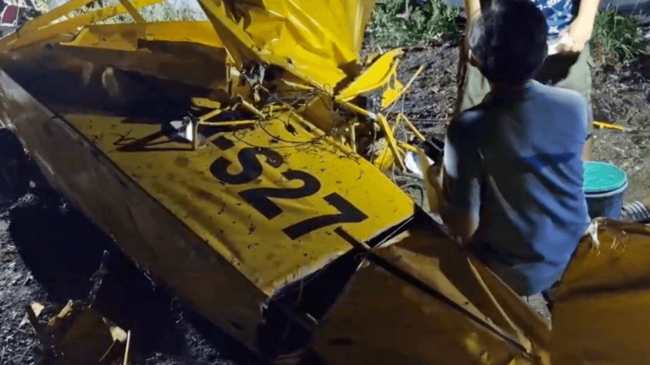 ด่วน เครื่องบินเล็กตกที่พระพุทธบาท จ.สระบุรี บาดเจ็บ 1 ราย เร่งนำส่งรพ.