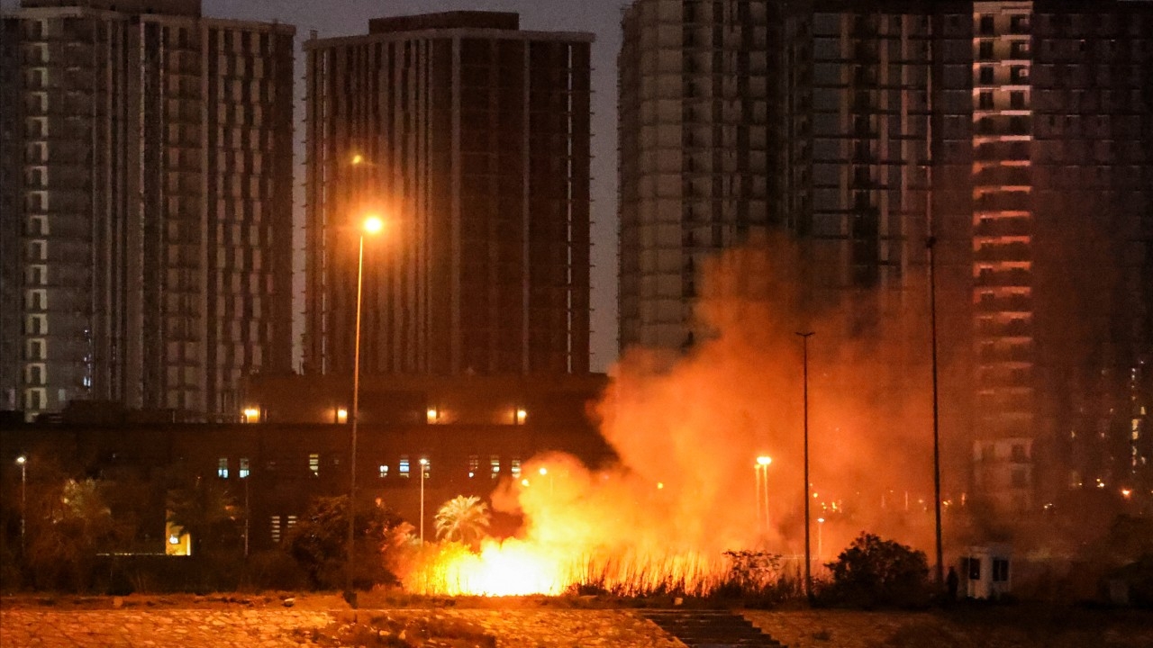 โดรนถล่มสถานทูตสหรัฐฯ ในกรุงแบกแดด อิรัก เกิดระเบิดสนั่นซ้ำสองวันติด