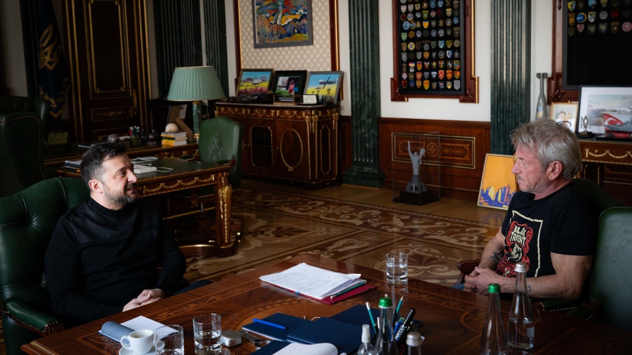 "ฌอน เพนน์" ทิ้งงานออสการ์ บินด่วนพบ "ปธน.เซเลนสกี" ที่ยูเครน