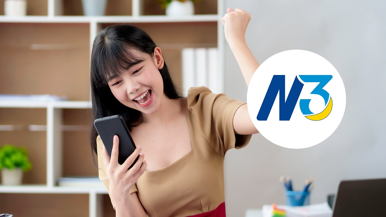 ผลสลาก N3 งวด 16 มีนาคม 2569 ออกแล้ว ตรวจหวย N3 ทุกรางวัลที่นี่