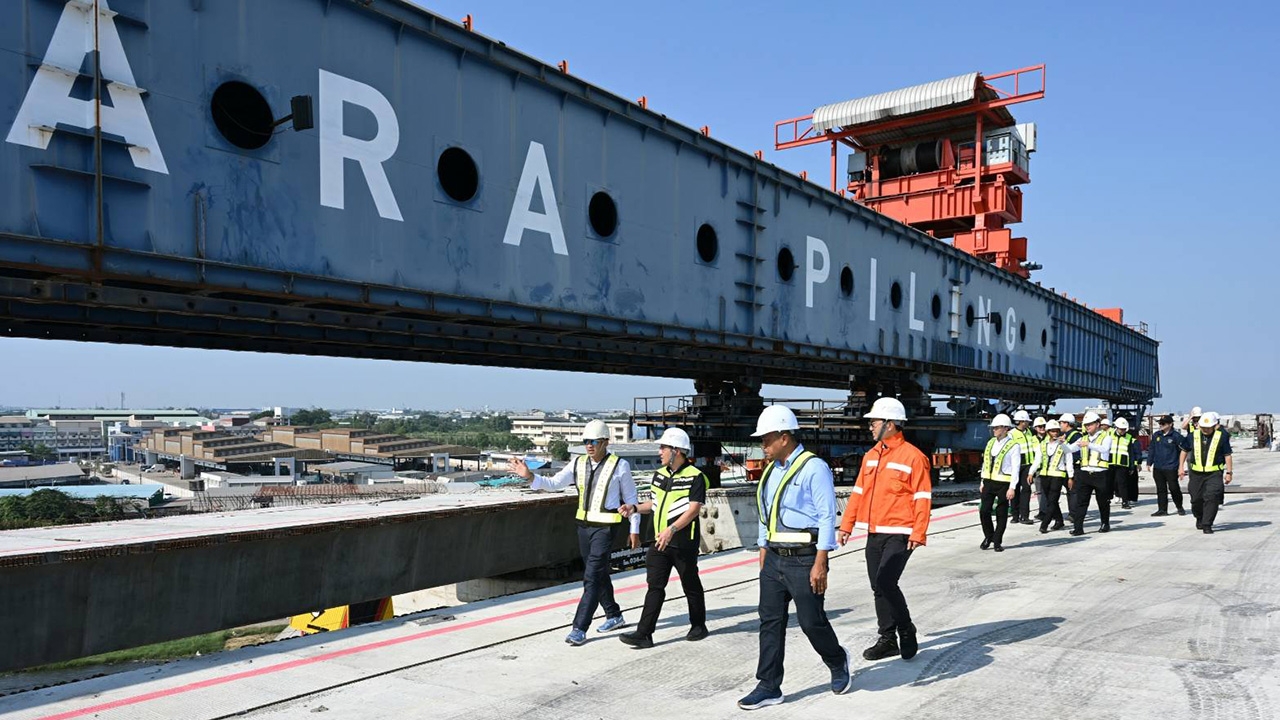 กรมทางหลวง-วสท. ลุยตรวจ M82 พระราม 2 ย้ำปลอดภัย 5 มิติ สงกรานต์คืนผิวจราจร 100%