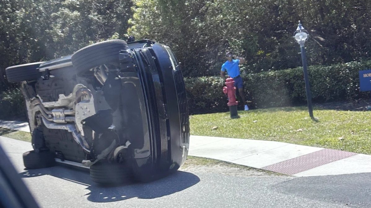 Tiger Woods Arrested for DUI After Rollover Crash in Florida