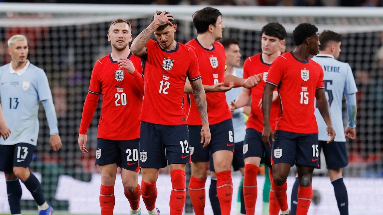 England National Team Shocked as Uruguay Come From Behind to Draw