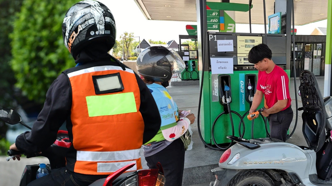 วินมอเตอร์ไซค์รับจ้าง จมต้นทุนน้ำมัน จี้รัฐเร่งช่วยเหลือ