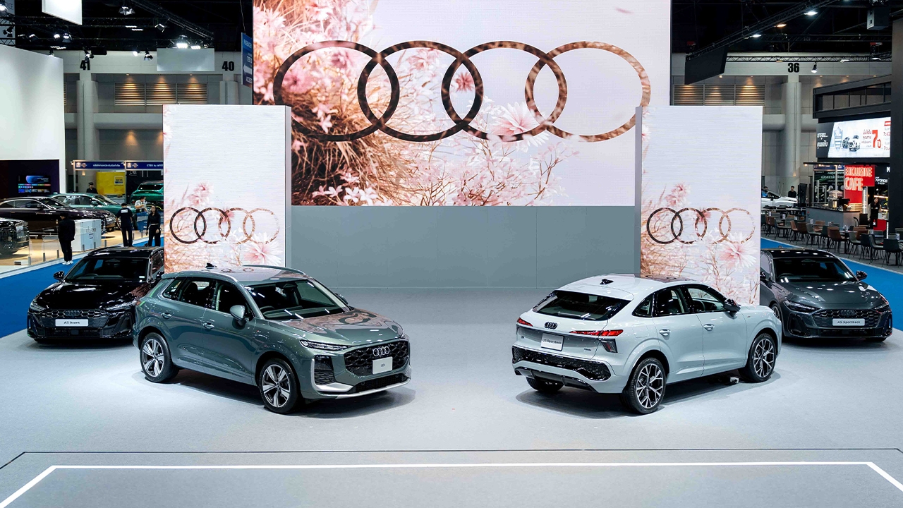 Audi ลุยงาน Motor Show 2026 ชูเรืองธง The all-new Audi Q3 ใหม่ทุกตารางนิ้ว