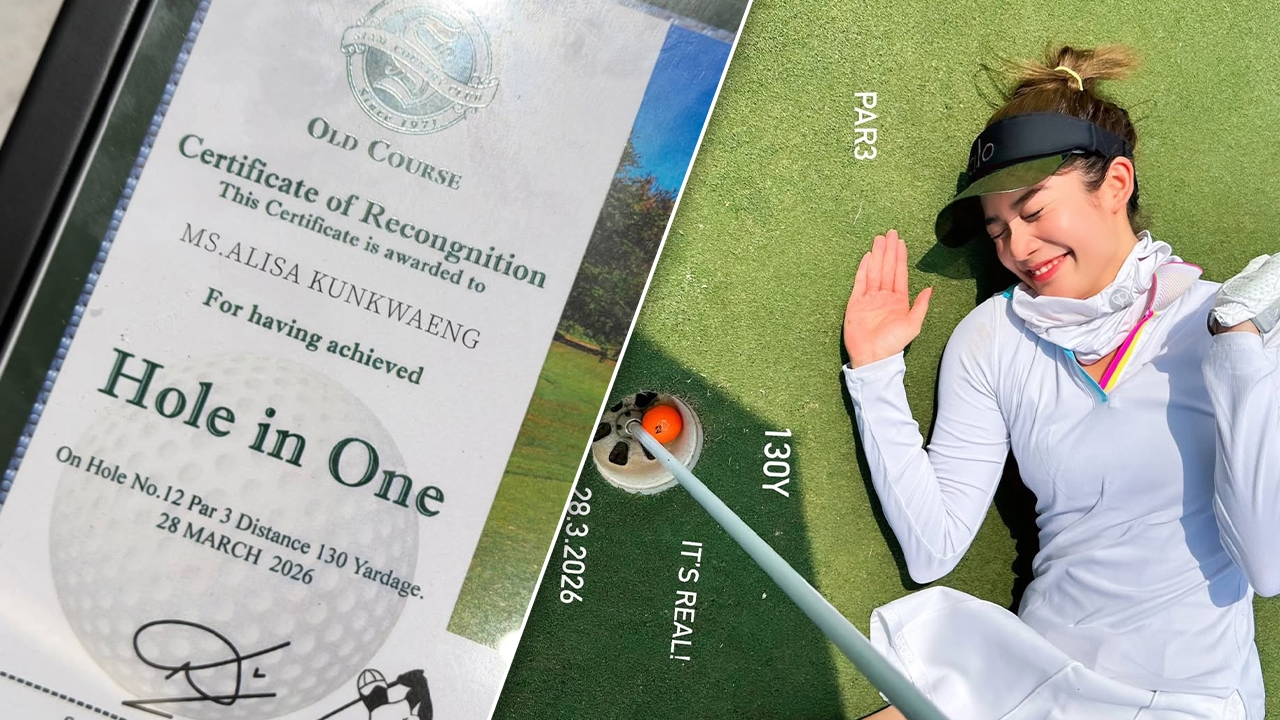Maprang Alisa Makes First Hole-in-One at Siam Country Club Pattaya Old Course