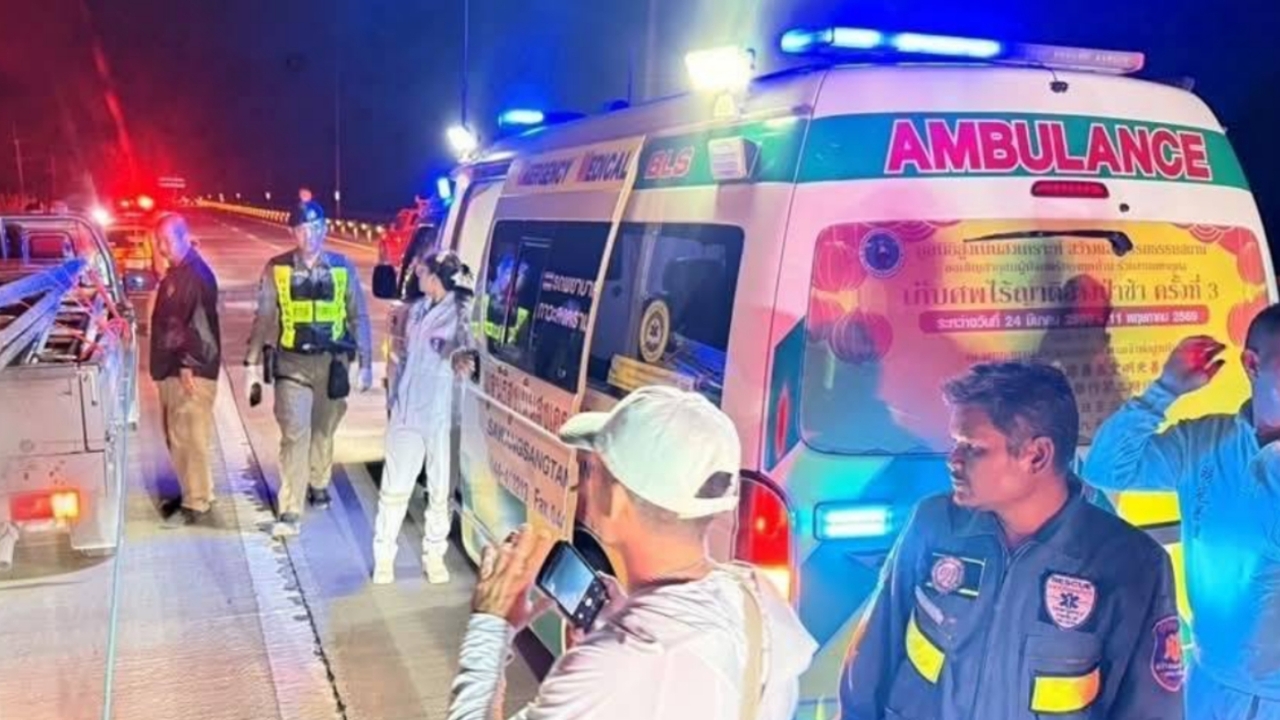 ล่ามือปืนโหด ยิงหนุ่มโคราชดับริมมอเตอร์เวย์ M6 พบ “ปาเจโร่ขาว” ต้องสงสัยขับตาม