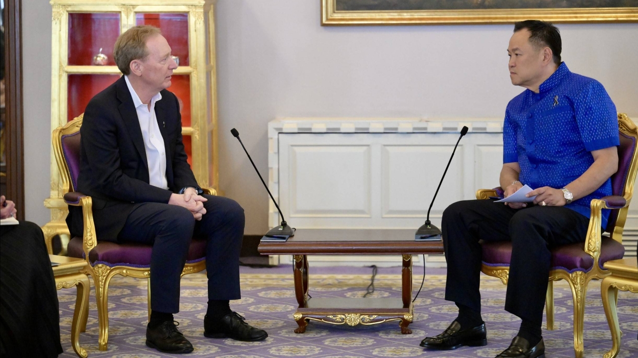 นายกฯ ปิดดีลไมโครซอฟท์ ทุ่ม 3.6 หมื่นล้านยกระดับทักษะคนไทยสู่ผู้นำดิจิทัลภูมิภาค