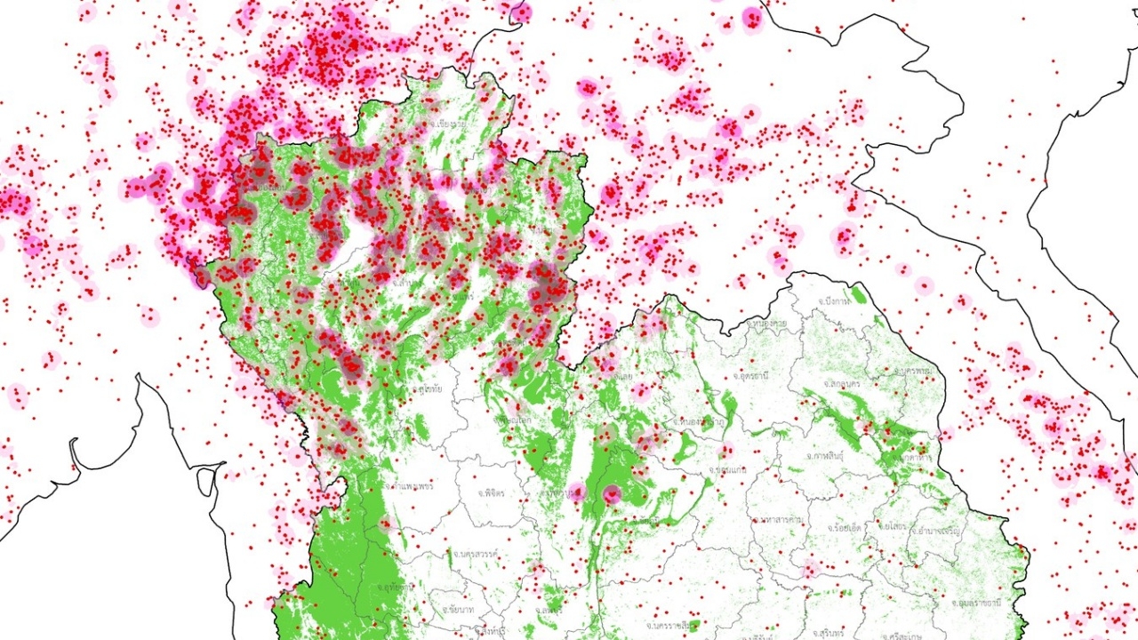 30 มี.ค. 69 "จุดความร้อน" ของไทยพุ่งขึ้นนิวไฮ 4,750 จุด พบมากสุดที่ป่าอนุรักษ์
