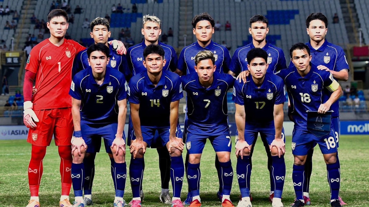 Statistics of the Thai National Team in Their Last 6 Tuesday Matches Before Facing Turkmenistan in the 2027 Asian Cup Qualifiers