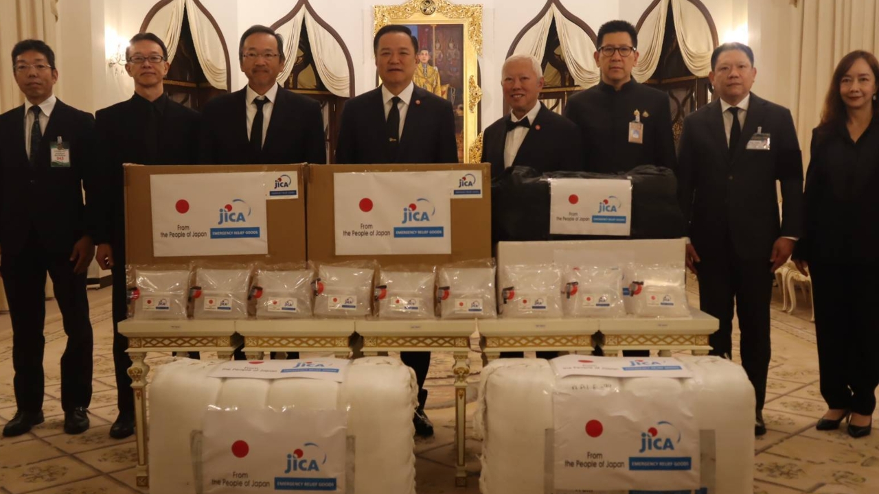 ญี่ปุ่นย้ำพันธมิตรไทย เสริมศักยภาพรับมือภัยพิบัติในวาระครบรอบ 1 ปีแผ่นดินไหว
