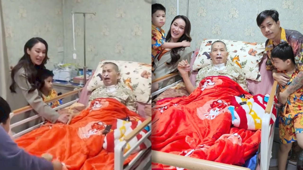 เด๋อ ดอกสะเดา ร้องไห้ซึ้งใจ หลังเห็น ชมพู่ ก่อนบ่าย พาครอบครัวมาเยี่ยม-อวยพรวันเกิด (คลิป)