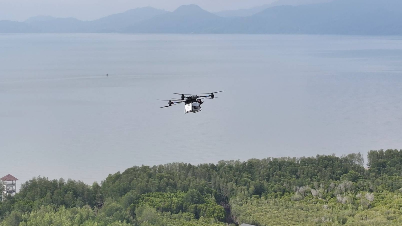 เกาะสนามยานยนต์ : Skyller Solutions นำร่องใช้โดรนขนส่งเวชภัณฑ์ ในพื้นที่ห่างไกล