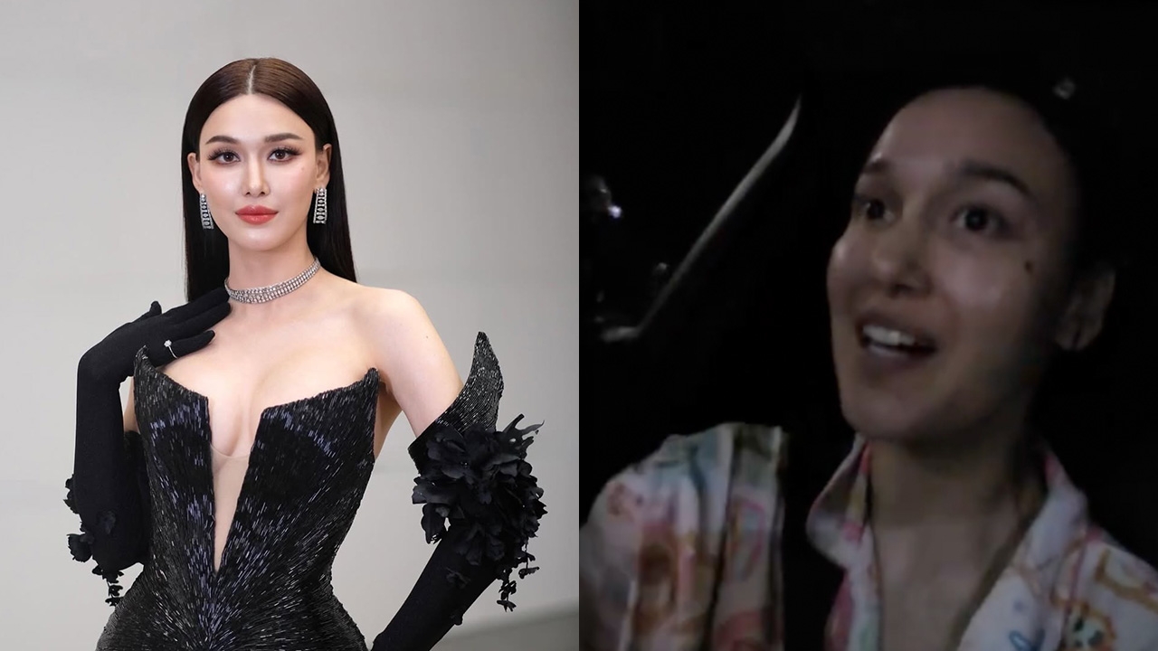 แจ็คกี้ ชาเคอลีน ขับรถมาเติมน้ำมันในชุดนอน หลังปรับขึ้นราคา 6 บาท ลั่นช็อกทั้งแม่ลูก