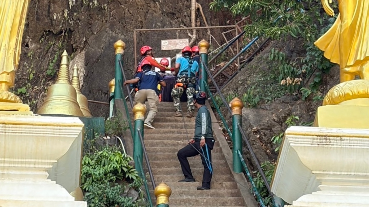 อดีตข้าราชการเกษียณ ขึ้นเขาวัดถ้ำเสือ จ.กระบี่ หมดสติเสียชีวิต หลังเดินถึงยอด