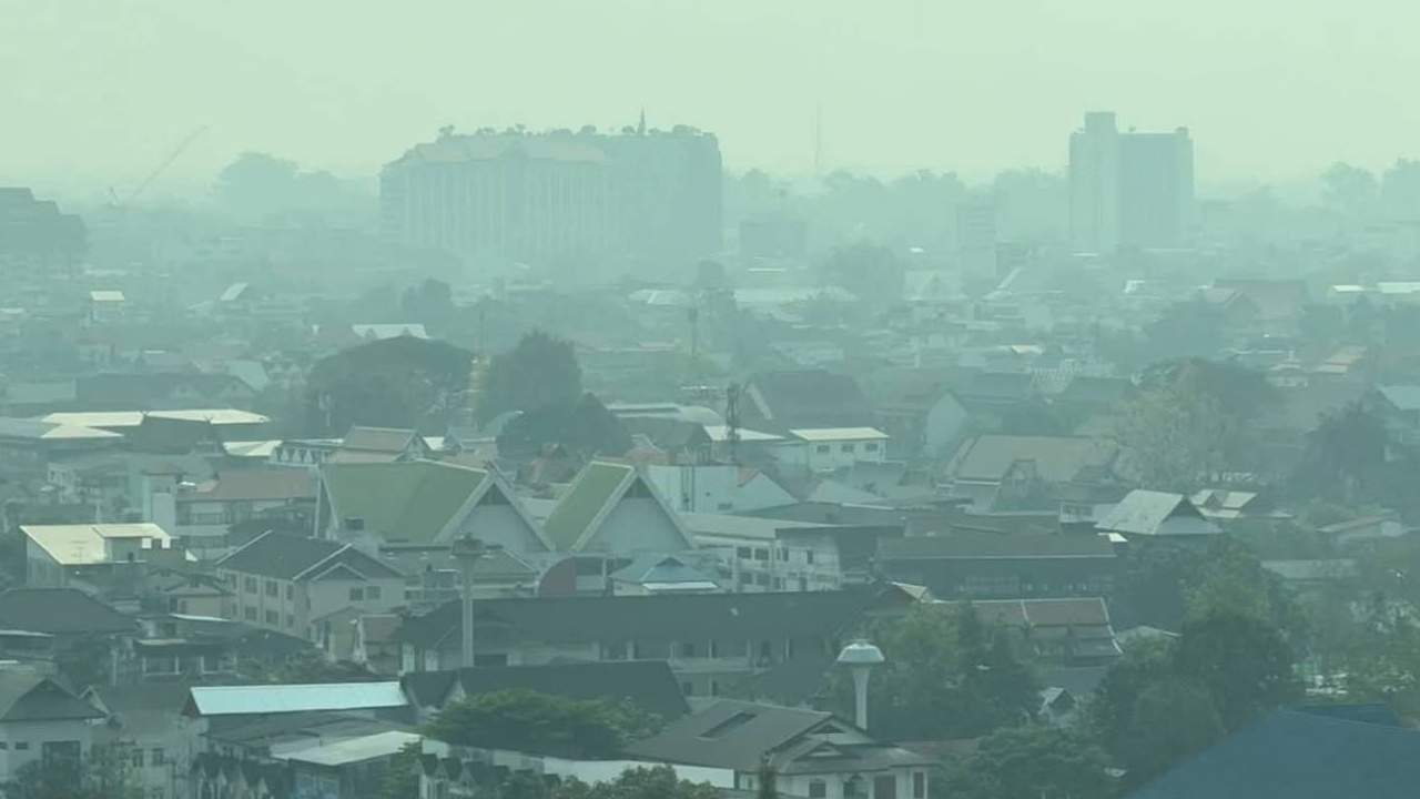 อากาศเชียงใหม่จ่อวิกฤต พบจุดความร้อน 158 จุดทั่วจังหวัด ค่ามลพิษเริ่มพุ่งสูง