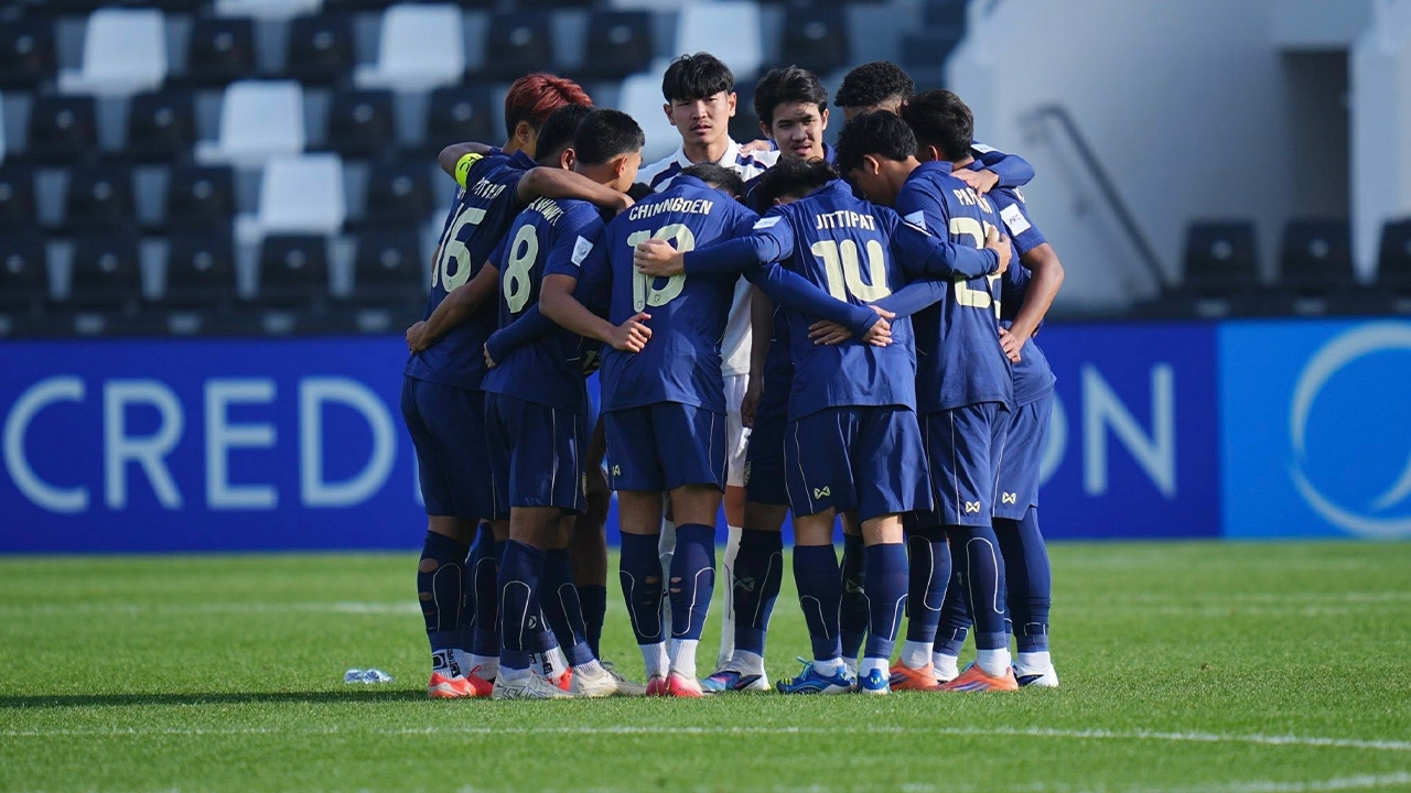 Thailand U23 Team Winless in 5 Matches in China, Struggling Offense and Defense Ahead of Four-Nation Tournament to Regain Confidence