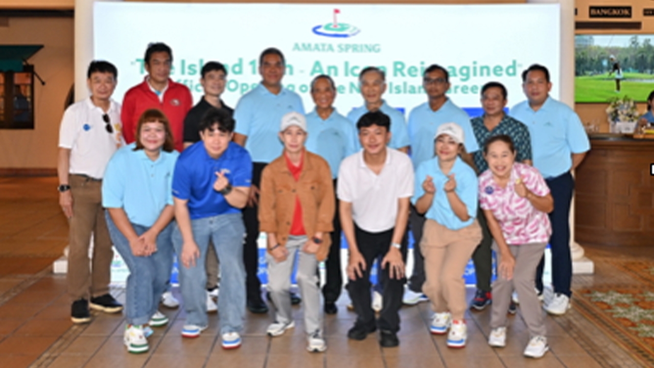 Amata Spring Country Club Unveils Redesigned Floating Green at Hole 17, Reinforcing Championship-Level Golf Standards