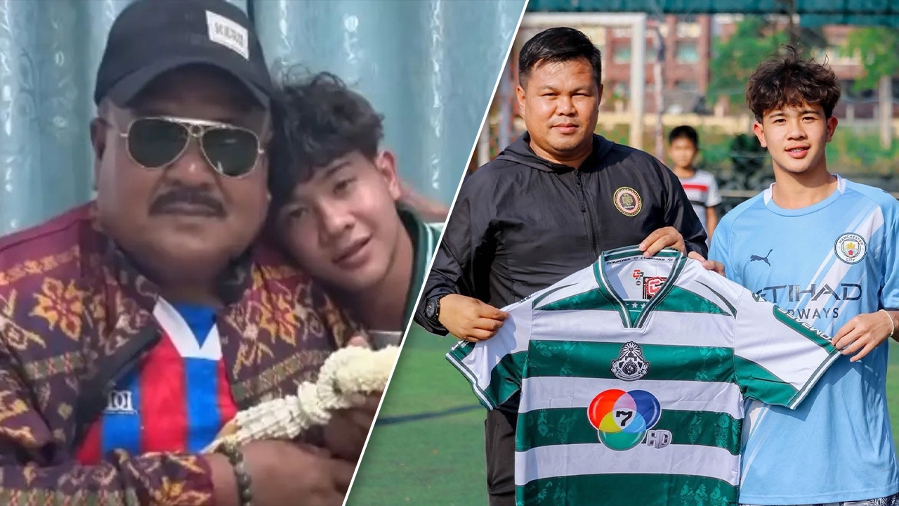 Not Just at A. Sakon! Te Warakorn, a Muangthong Wittaya Star, Posts Touching Tribute, Never Forgetting His Roots The Coach Who Made Me Who I Am Today