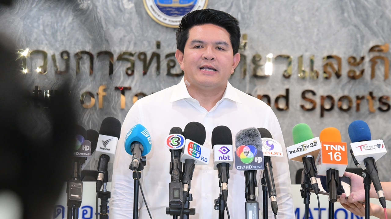รมว.ท่องเที่ยวฯ มอบนโยบาย ยกระดับเที่ยวไทยสู่ “มูลค่าสูง” ดัน 4 เสาหลักกีฬาสร้างรายได้