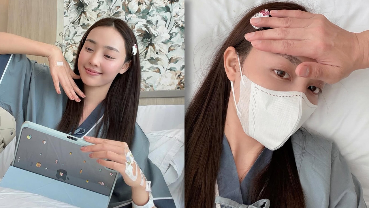 น้ำตาล พิจักขณา แอดมิทด่วน ไซนัสอักเสบเฉียบพลัน หวานใจ ไผ่ พาทิศ ดูแลไม่ห่าง