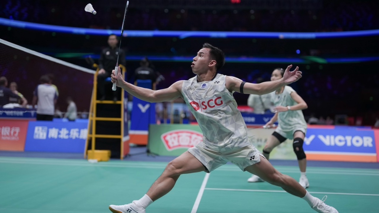 “Bas-Fem” Dominate to Beat Samurai Pair 2-0, Advance to Quarterfinals of 2026 Asian Badminton Championships