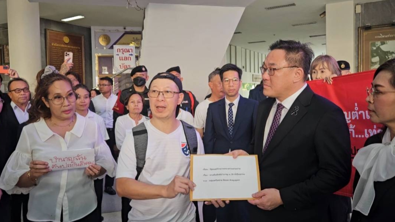 “จุลพันธ์” เข้ากระทรวงแรงงานวันแรก มอบนโยบาย เจอเครือข่าย ม.39 บุกยื่นหนังสือทวงสิทธิ์บำนาญ