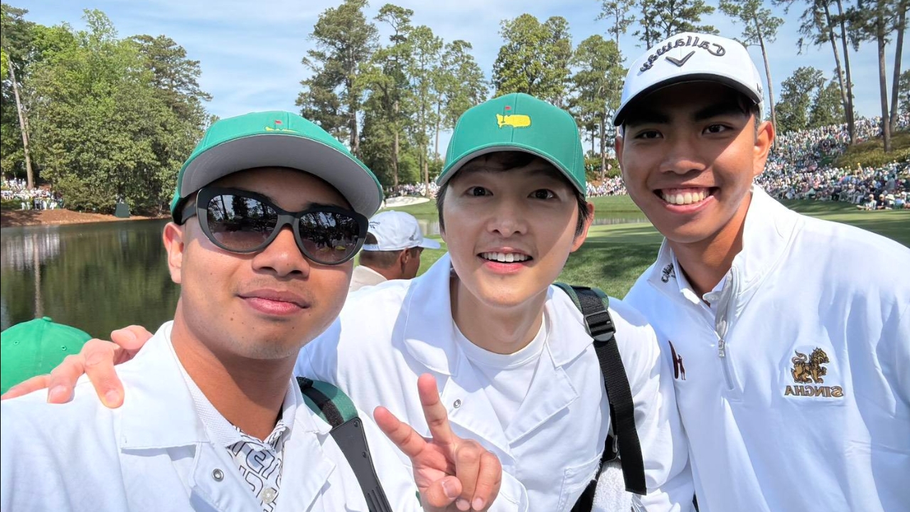 “Fifa” and Younger Brother “Putter” Add Color to Par 3 Contest, Surprise Encounter with Song Joong-Ki