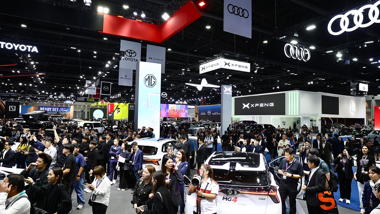Kasikorn Research Center Expects Motor Show 2026 Car Reservations to Reach 100,000 Units