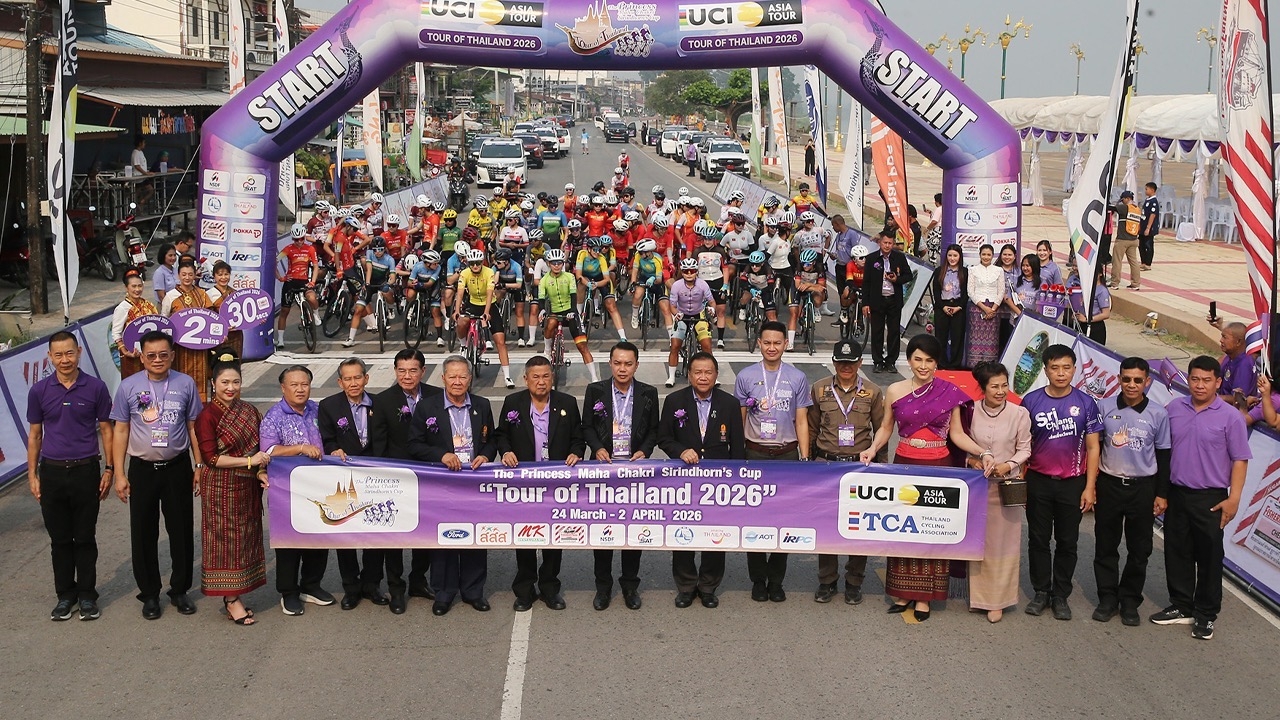 Beez Fights Hard to Claim ASEAN Runner-Up, Concludes Tour of Thailand Cycling Race