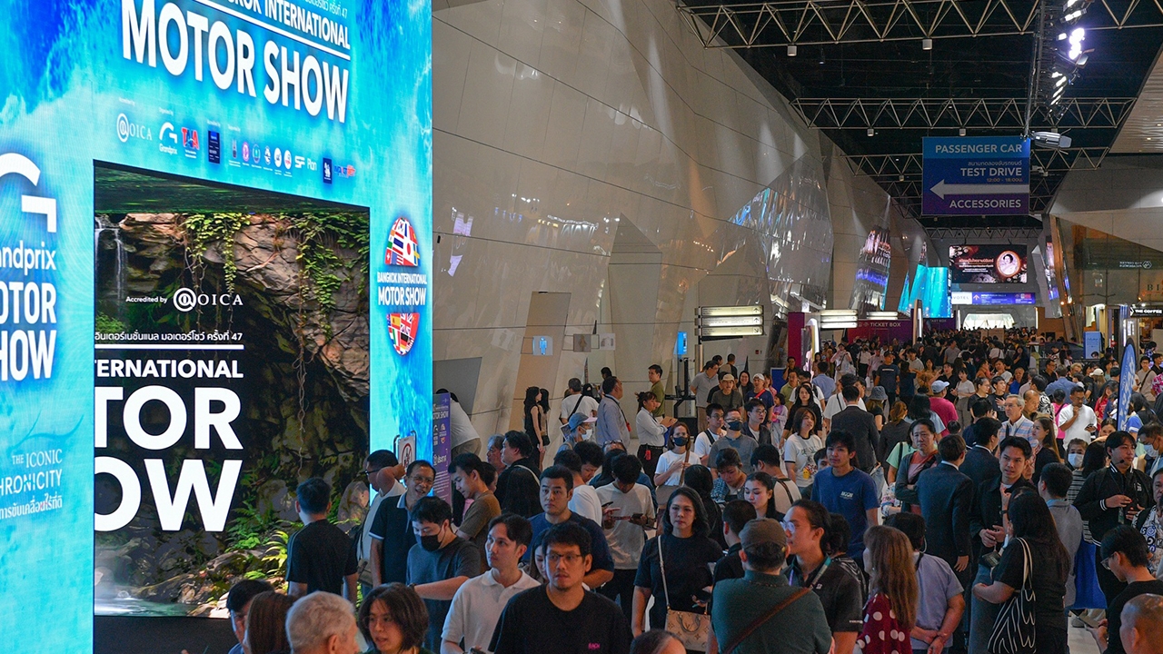 ยอดจองซื้อรถยนต์ในงาน Motor Show 2026 แตะ 132,951 คัน คนเข้าชมงานสูงถึง 1.7 ล้านคน