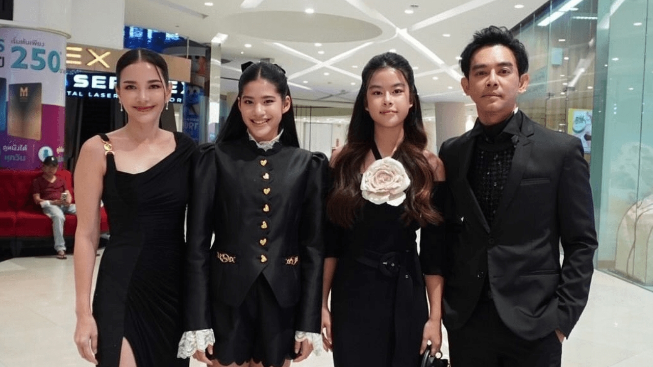 ซี้กันยันรุ่นลูก เปิดภาพ น้องนาวา-น้องโสน ลูกสาว แม่อ้อม-พ่อมอส ยิ่งโตยิ่งสวย 