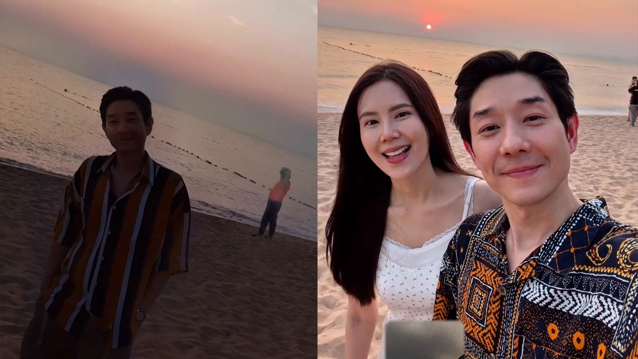 บอย อนุวัฒน์ เทียบช็อตถ่ายรูปสุดพีก เจอ เจี๊ยบ พิจิตตรา ยิงทีเดียวหล่อหลุดโฟกัส (คลิป)