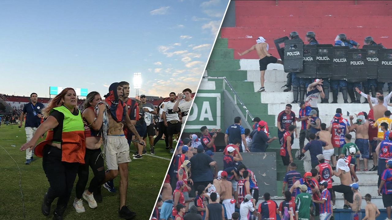 Violence Erupts at Paraguays Superclasico Derby Pregnant Fan Collapses, Police Injured as Match Turns Riotous
