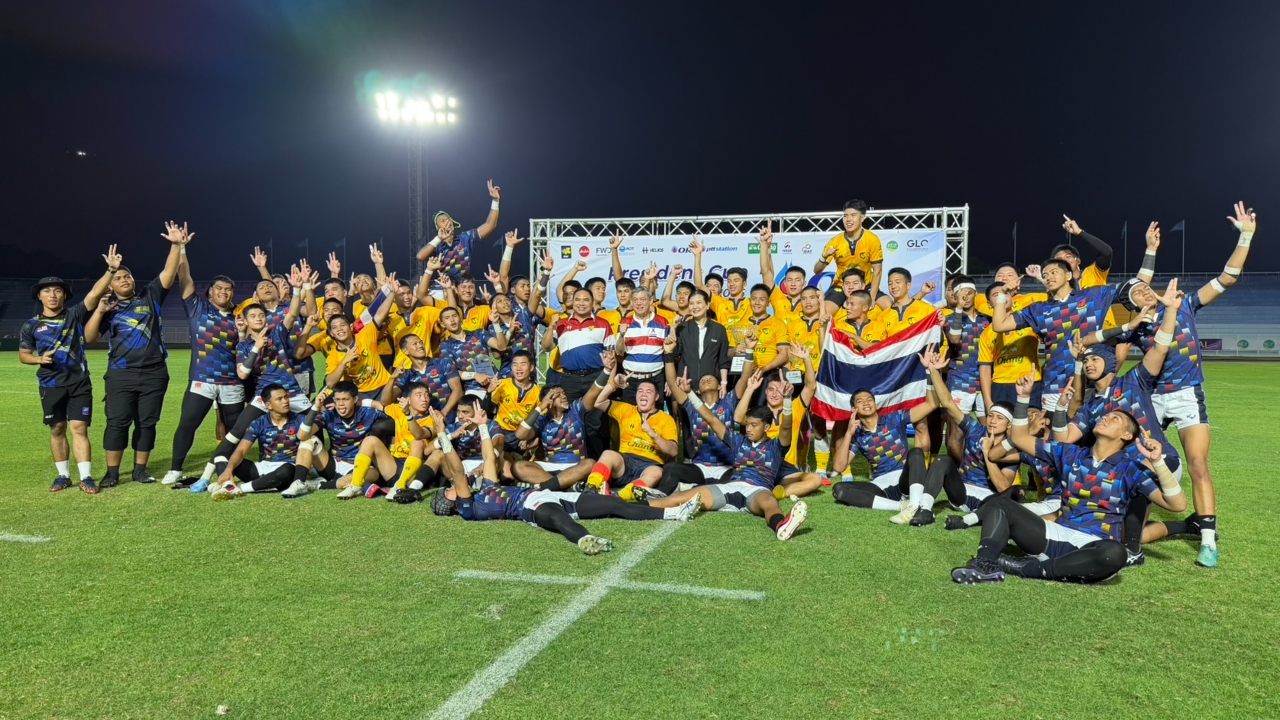 Thailands U-17 Rugby Team Triumphs to Win First President Cup by OR After Beating Malaysia 28-6
