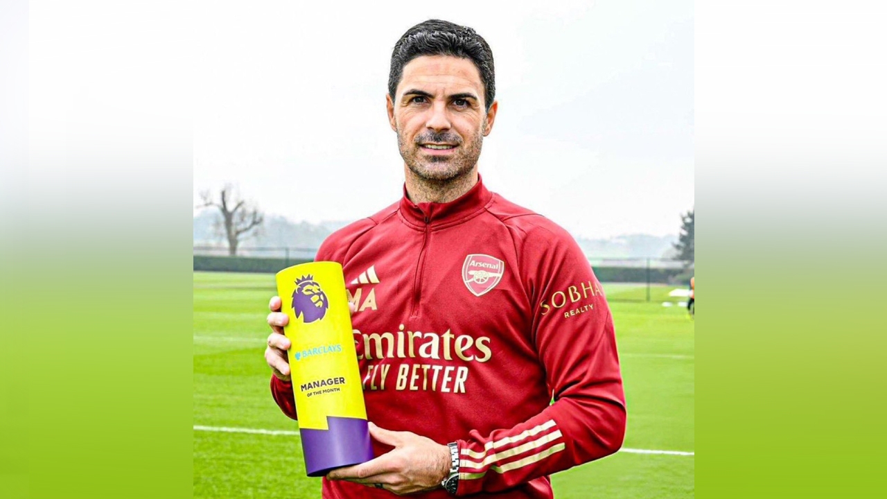Bad Omen! Arsenal Collapse After Arteta Wins Premier League Manager of the Month for March