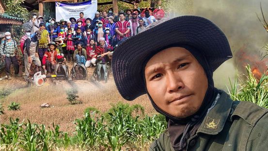 ดอยช้างป่าแป๋ สู้ไฟ ดินแดนไร้ไร่ข้าวโพด