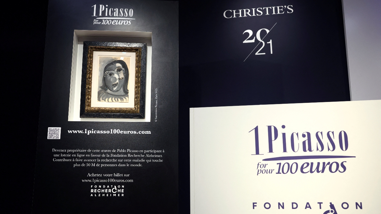 ชายปารีสคว้าภาพวาด "ปิกัสโซ" มูลค่า 32 ล้านบาท หลังซื้อสลากการกุศลใบละ 3,700 บาท