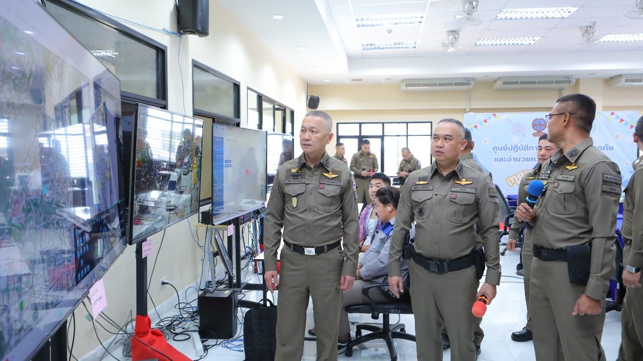 รอง ผบ.ตร. ลุยตรวจความเรียบร้อย “ข้าวสาร-สีลม” ยืนยันสงกรานต์ปลอดภัย