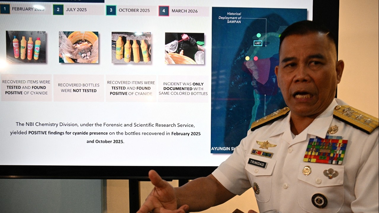 ฟิลิปปินส์กล่าวหาแรง ชี้จีน “วางยาพิษไซยาไนด์” ในน่านน้ำพิพาททะเลจีนใต้ เสี่ยงกระทบสิ่งแวดล้อม