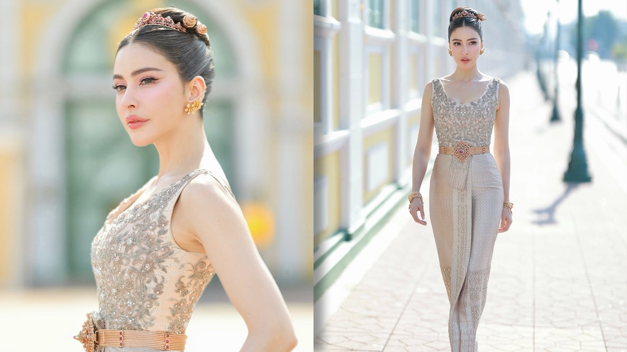 เปิดภาพ ศรีริต้า เจนเซ่น สวยสง่าในชุดไทยต้อนรับสงกรานต์ 2569 สวยออร่าโดดเด่นมาก