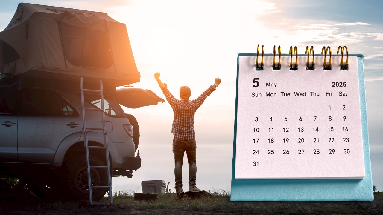 เดือนพฤษภาคม 2569 "ข้าราชการ-ธนาคาร" หยุดวันไหนบ้าง เช็กวิธีหยุดยาวสูงสุด 5 วัน