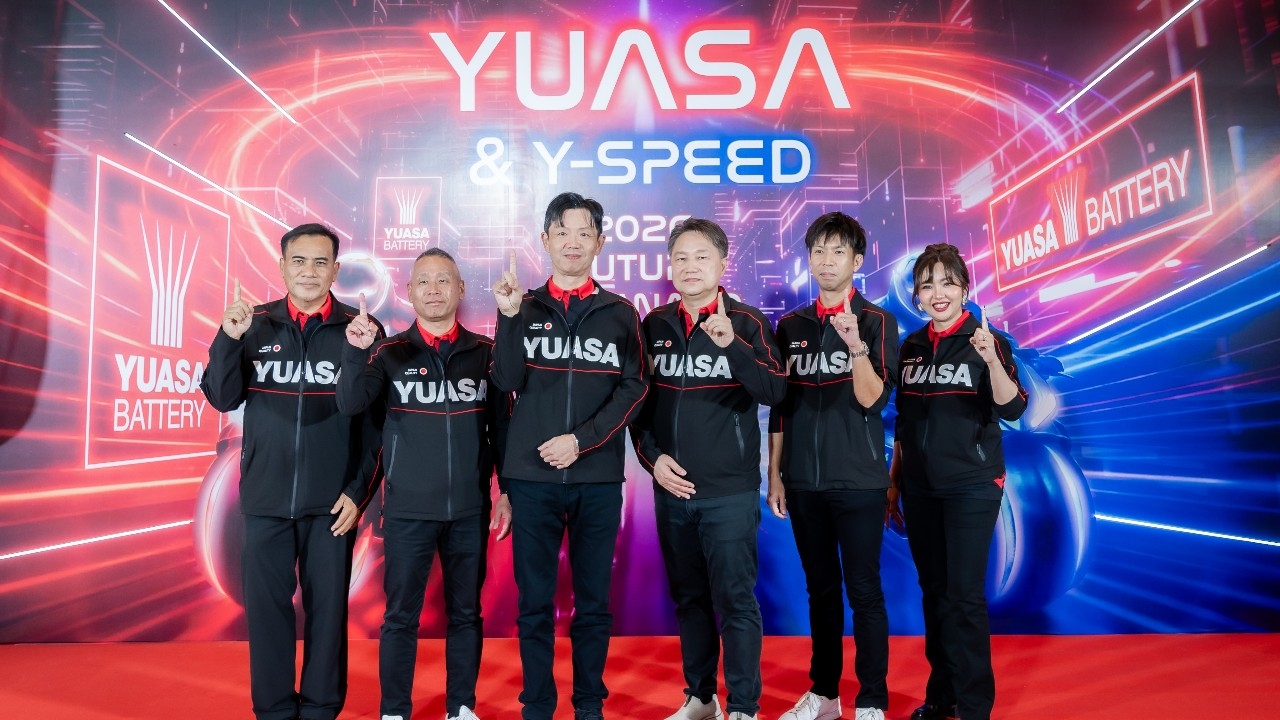 YUASA ผนึกกำลัง Y-Speed เปิดตัวแบตเตอรี่รุ่นใหม่ TZ5 และ TZ7 รุกตลาด Mass