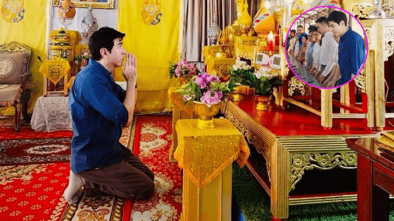  เปิดภาพแรก แซม ยุรนันท์ หลังศาลอนุญาตปล่อยตัวชั่วคราว เดินสายทำบุญเสริมสิริมงคล