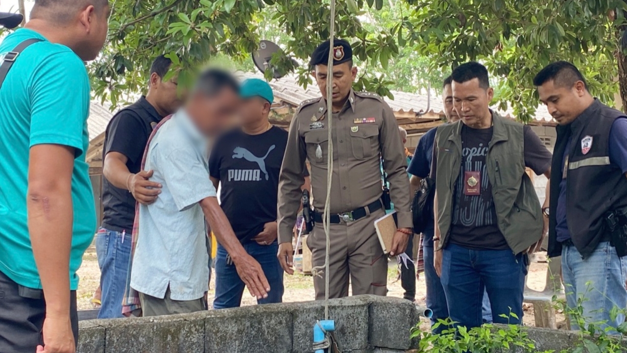 จับแล้ว พ่อแท้ๆ ใช้ขวานฟันหัวลูกชายดับคาสวนยาง ยอมสารภาพปมความแค้น