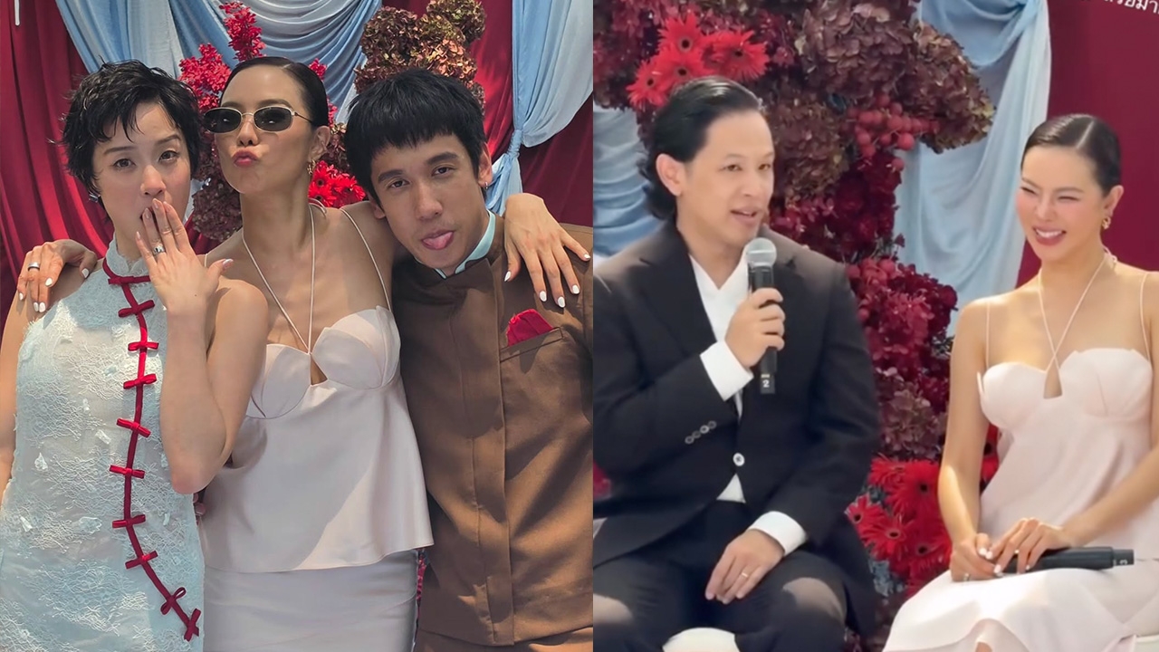 โอม Cocktail มองอีกมุม หลัง คริส หอวัง แซวน้องเขยเรื่องขอซองกั้นประตู